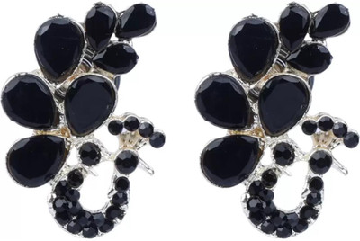 DEGHLAM Eid-Special,Ramadan Special Alloy Black Earrings stone Alloy Drops & Danglers