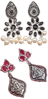 SKG Fashions Simple Elegant Versatile Earring Set for Women Alloy Earring Set