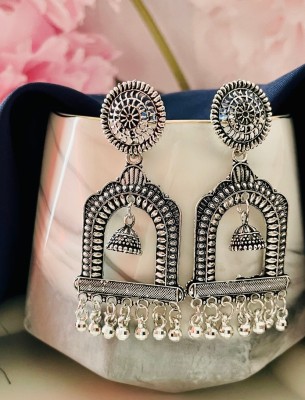 uk fashion G1 Alloy Jhumki Earring, Chandbali Earring, Drops & Danglers