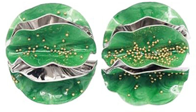 alya jewels Petal Alloy Stud Earring