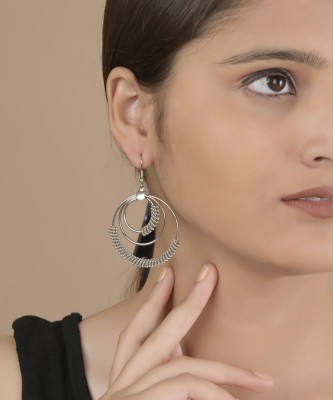 Rahika Trends 120 Stainless Steel Hoop Earring