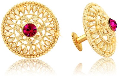 VIGHNAHARTA Traditional 1gm Gold Plated Ear ring Alloy Stud Earring