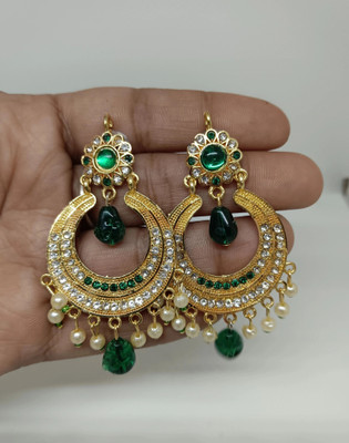 YOGITACREATIONS TRADITIONAL RAJASTHANI EARRING SET [YOGITA CREATION'S] Alloy Earring Set