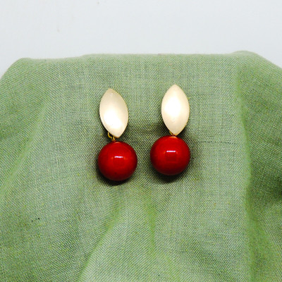 DRASHTI Workerwear Brass Stud Earring