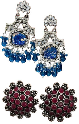 SKG Fashions Simple Elegant Versatile Earring Set for Women Alloy Earring Set