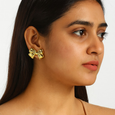 Zayofied Trendy Earring for Women Alloy Stud Earring