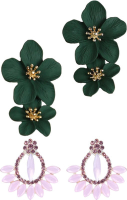 SKG Fashions Trendy Earrings For Girls And Women Alloy Drops & Danglers, Stud Earring