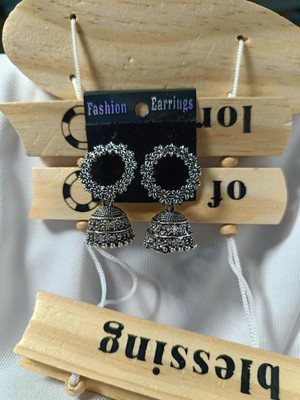 adiOmdropshop Earring for girl party wear earring set Stainless Steel Chandbali Earring