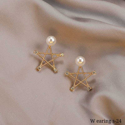RANEM A PERFECT EARRING FOR WOMEN Metal Stud Earring