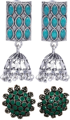 SKG Fashions Simple Elegant Versatile Earring Set for Women Alloy Earring Set