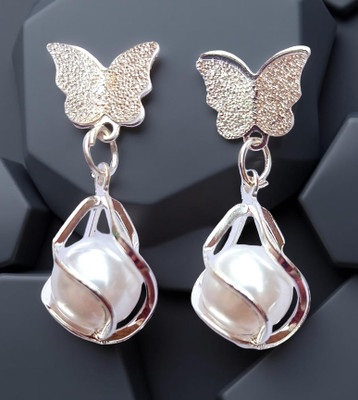 RiyanshFashion Butterfly earring for girls And women Alloy Cuff Earring