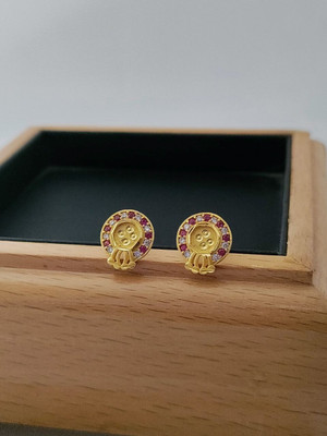 BTMCART Stylish & Trendy Gold Earrings Alloy Earring Set