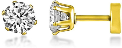 RingoRing NEERAJYOTI EARRING Cubic Zirconia Metal Stud Earring