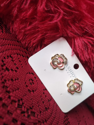 Krishna Enterprises KE_114 Crystal Alloy Earring Set
