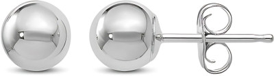 SOUL fine jewelry 925 Silver Ball Studs with Certificate and Warranty Sterling Silver Stud Earring