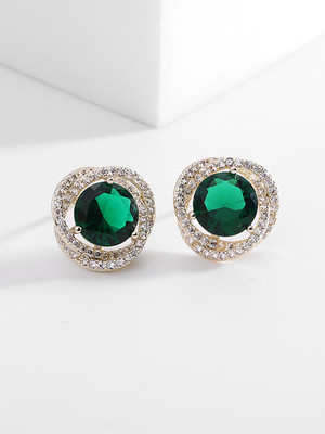 VAGHBHATT ERG-608 Stainless Steel Earring Set