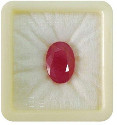 Aanya Jewels 6.25 Ratti 5.75 Ct Natural Ruby Loose Gemstone For Women's & Men's Ruby Stone Ear Thread