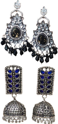SKG Fashions Simple Elegant Versatile Earring Set for Women Alloy Earring Set