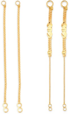 VIGHNAHARTA Kanchain Ear chain kanoti ear Cuff Ear to Ear Chain Combo for Women and Girls Alloy Drops & Danglers