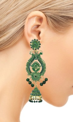 MAHESHWARI FASHION CRAZE Fashionable party wear Jhumke earrings Beads, Pearl Alloy Jhumki Earring