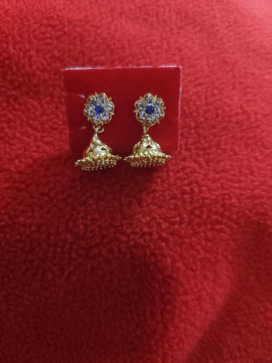 jeni Jumuki Copper Stud Earring