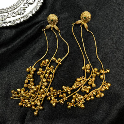 Banarashe Kashmiri Dejhoor Alloy Jhumki Earring