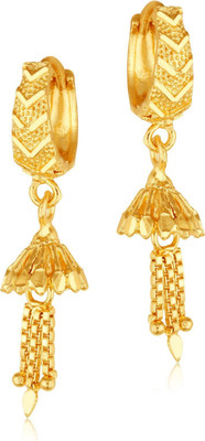 Vivaana Everyday wear ( Pack of -2 pair Earring) Alloy, Brass Hoop Earring