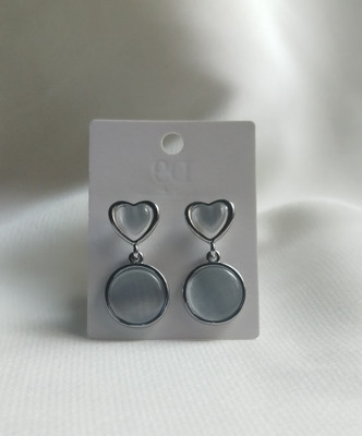 Preziosa Dangle earrings Beads Alloy Stud Earring, Drops & Danglers, Rhinestone Studs