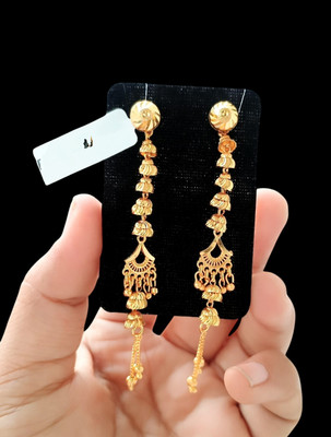 DIVS FASHION DELICATE DESIGNER SUI DHAGA EARRING Brass Drops & Danglers