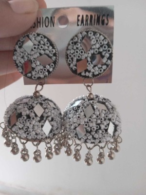 Jhumka JHUMA EARRING-002 Beads Alloy Jhumki Earring