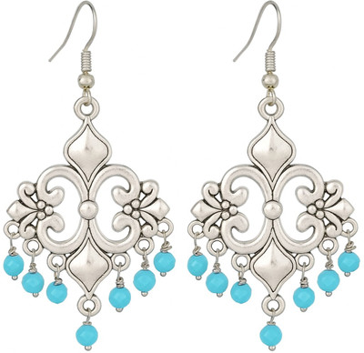 kalakarihand Stylish Creastal Bead Earring For Women/Girl Alloy Drops & Danglers