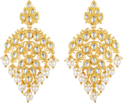 Atasi International Atasi International Kundan Earrings Set Crystal Alloy Earring Set