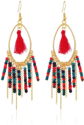 Kairangi Tassel Earring Beads Alloy Tassel Earring