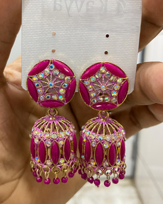 Ramdev Unique Trendy Designer Oxidized Jhumka for beautiful girls and women | Gold Jhumki Earring