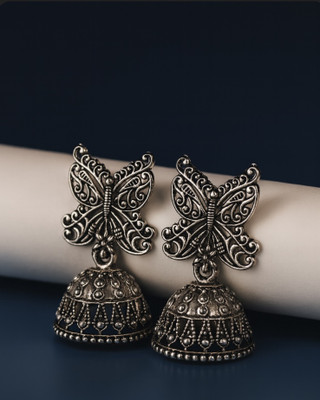 ocealis butterfly design earing set Alloy Earring Set