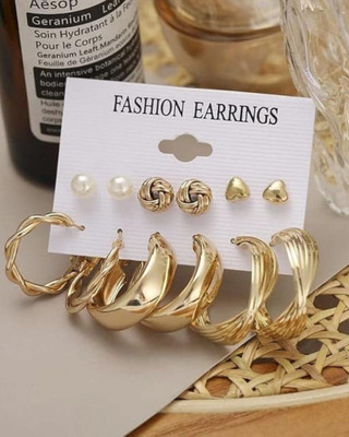 polluxcraft PolluxCraft Korean Earrings for girl and women /gold plated butterfly earrings Cubic Zirconia Alloy Drops & Danglers