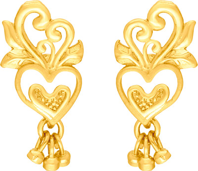 LUV FASHION Tradtional wear designer primium quality micron plated earrings Brass Stud Earring