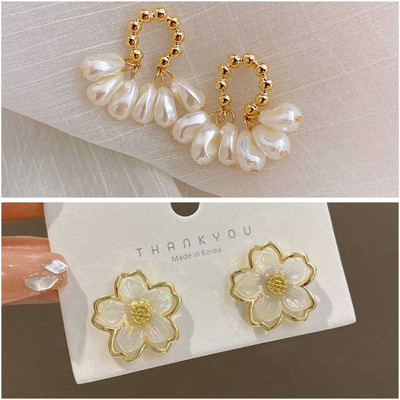 Zestapvt Fashionble new style combo earrings for women & girls Alloy Drops & Danglers