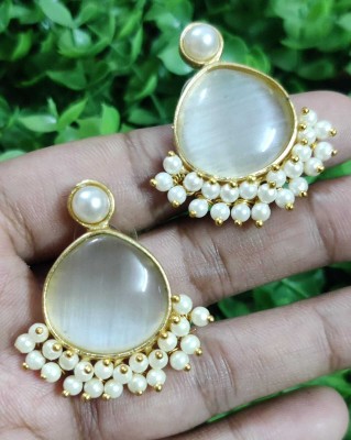 Sanwariya Jewels Light weight Brass Stud Earring