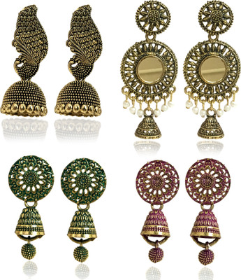 SM Traders Listing 3_033 Alloy Hoop Earring, Earring Set, Stud Earring