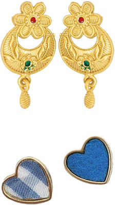HEM RUPA Beautiful Elegant Versatile Earring for Girls Women Metal Stud Earring