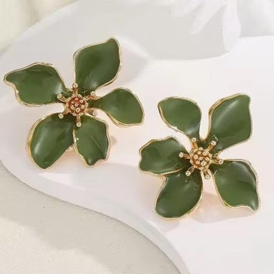 UKINCH Flower Stud Earrings Alloy Earring Set