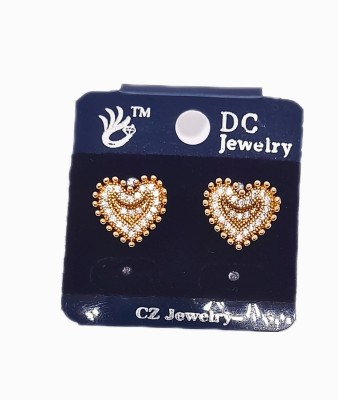 Lilafashion american ad diamond earring tops for girls & woman Zircon Aluminum Cuff Earring, Earring Set
