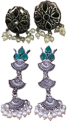 SKG Fashions Simple Elegant Versatile Earring Set for Women Alloy Earring Set