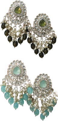 SKG Fashions Simple Elegant Versatile Earring Set for Women Alloy Earring Set