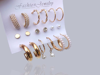 SJS KOREAN Alloy Stud Earring