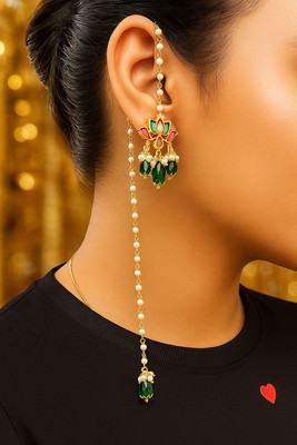 Shreeja Enterprises KASHMIRI EARRING Alloy Stud Earring