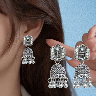 Radha Rani Earrings Jhumka ,earrigs for girls and women chandali Alloy Jhumki Earring, Earring Set, Chandbali Earring