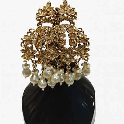 KHAS Creations Padmavati Earrings Alloy Chandbali Earring, Drops & Danglers, Jhumki Earring, Tassel Earring