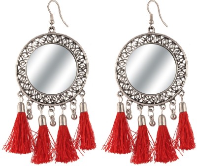 FashMade FK-Mirror Tassel Alloy Drops & Danglers